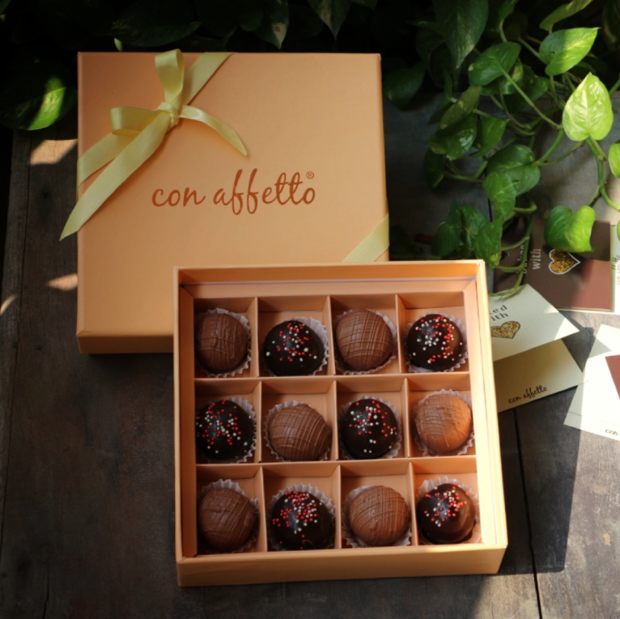 Cake Truffle - Cake Truffle Box - Roseate